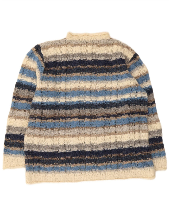 Maglione da donna Fort & Madox con collo alto IT 46 grande multicolore