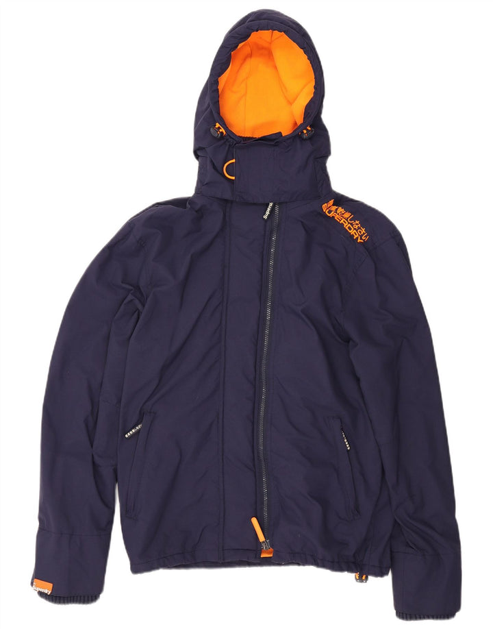Giacca a vento da uomo Superdry The Windcheater UK 36 Small Blu Navy