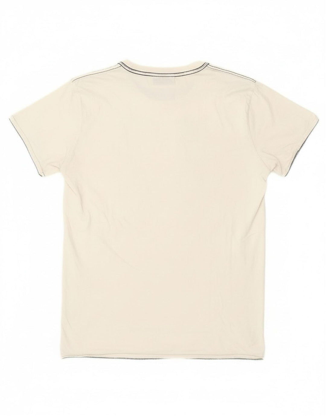T-shirt grafica da ragazzo North Sails 15-16 anni bianco sporco maculato