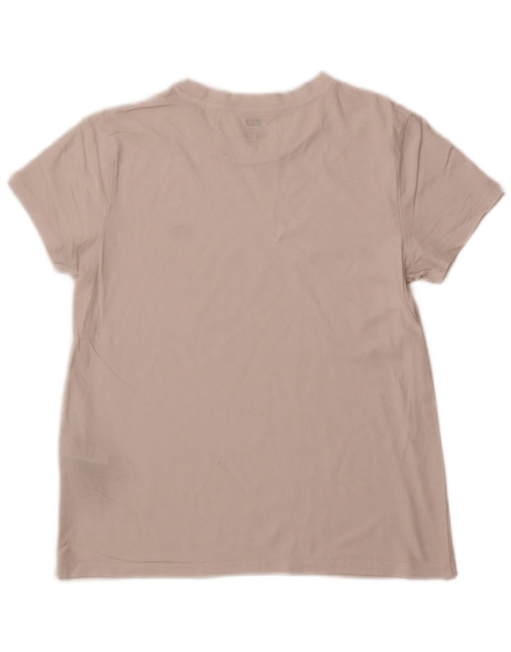 T-shirt da donna LEVI'S UK 10 piccola in cotone bianco