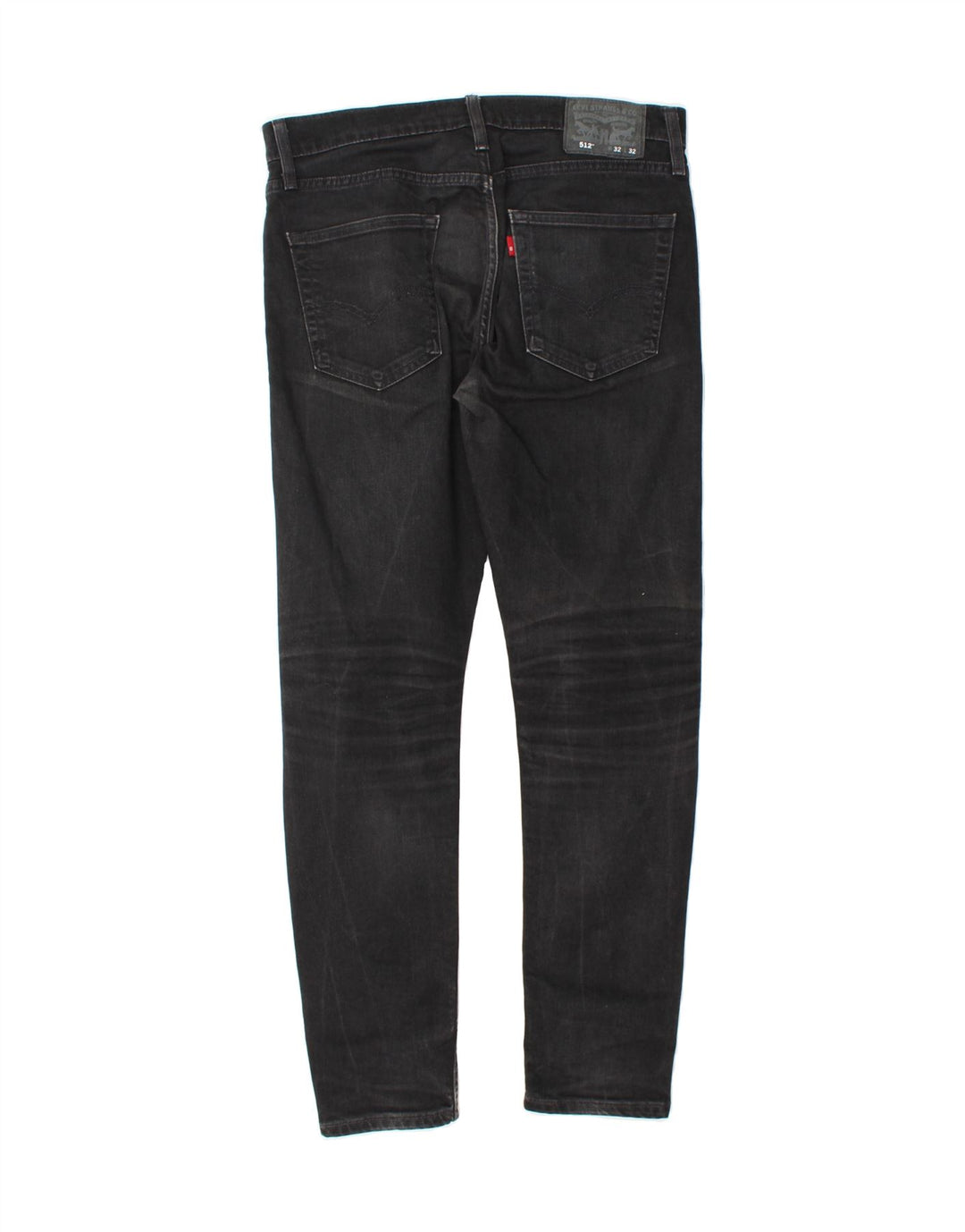 LEVI'S Mens 512 Slim Tapered Jeans W32 L29 Black Cotton Vintage Levi's and Second-Hand Levi's from Messina Hembry 