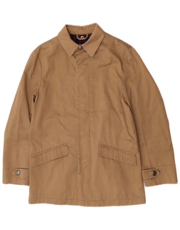 Cappotto Barba Uomo IT 46 Small Cotone Beige