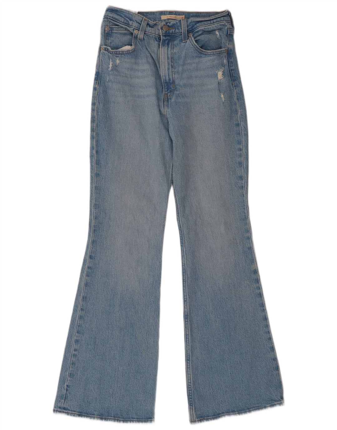 Jeans svasati a vita alta da donna Levi's W26 L32 cotone blu