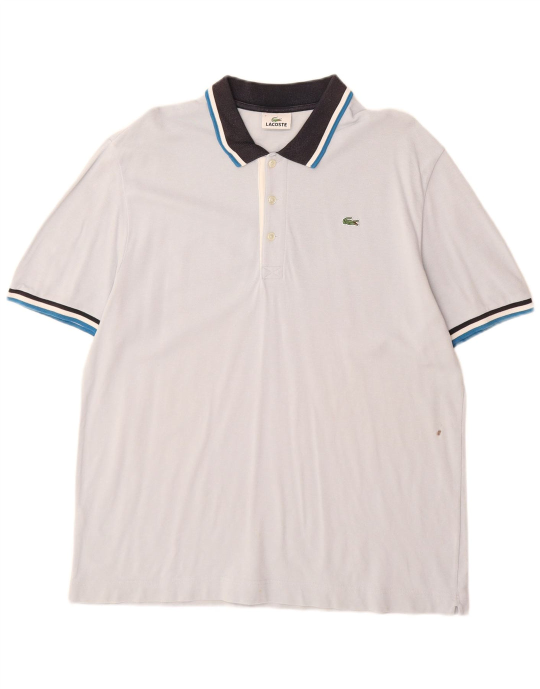 Polo da uomo Lacoste taglia 7 2XL cotone blu