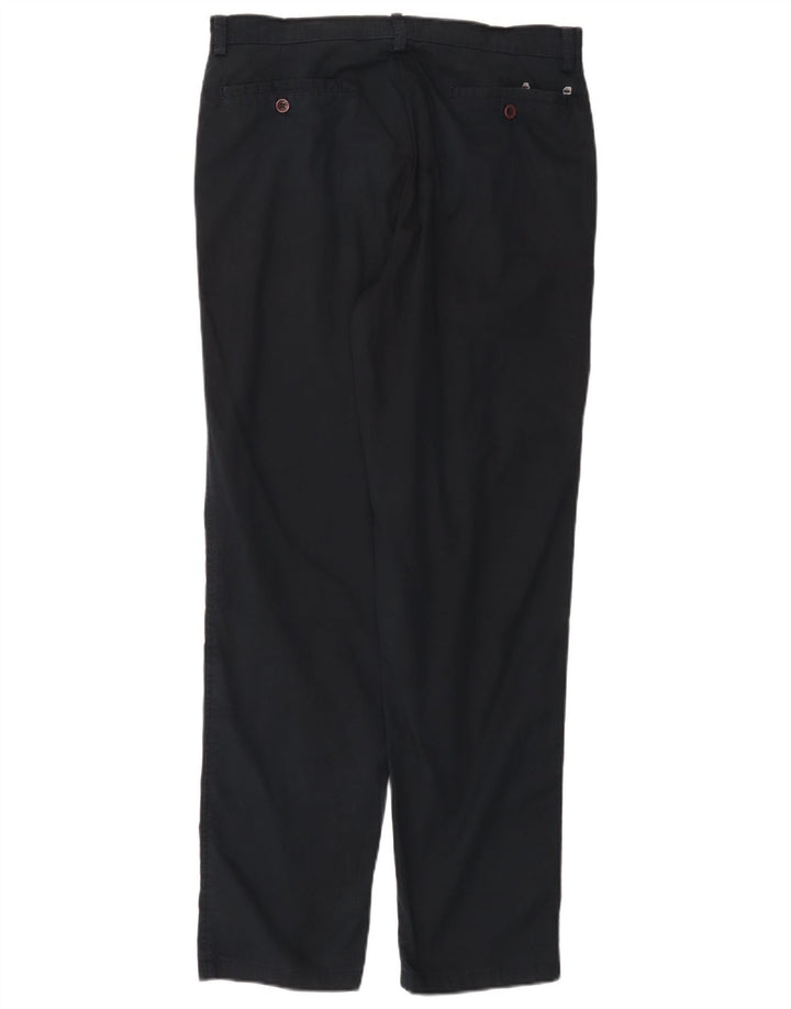 Pantaloni Chino Dritti Uomo TRUSSARDI IT 50 Large W30 L31 Blu Navy