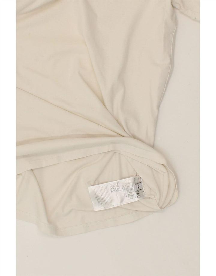 GUESS Mens Slim Fit Polo Shirt XL White Cotton Vintage Guess and Second-Hand Guess from Messina Hembry 