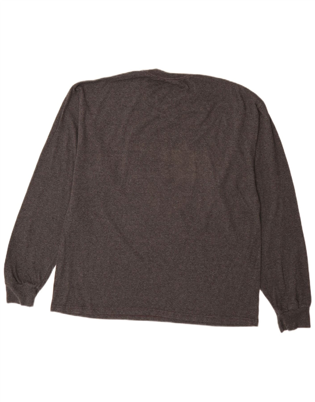 Champion Mens Temple OWLS Graphic Top manica lunga grande cotone grigio