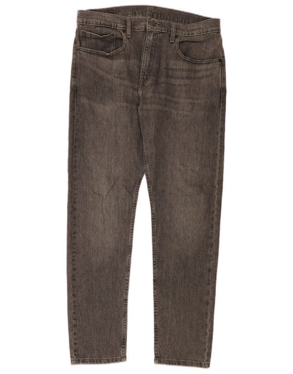 Levi's Uomo 512 Jeans affusolati slim W34 L32 Cotone grigio