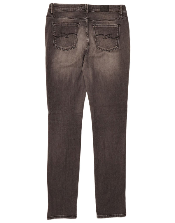 Jeans Skinny Donna Trussardi a Vita Bassa W27 L31 Cotone Grigio