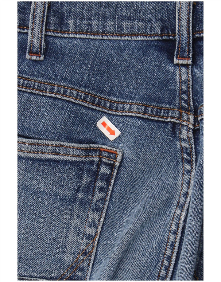 WRANGLER Jeans dritti elasticizzati Arizona da uomo W36 L30 cotone blu