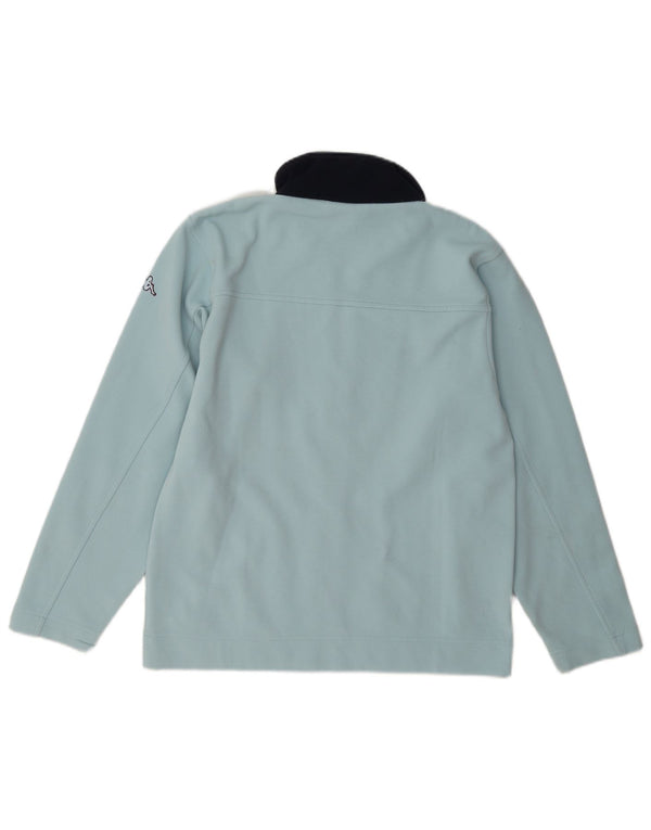 Giacca da tuta da donna Kappa UK 12 Poliestere color block blu medio