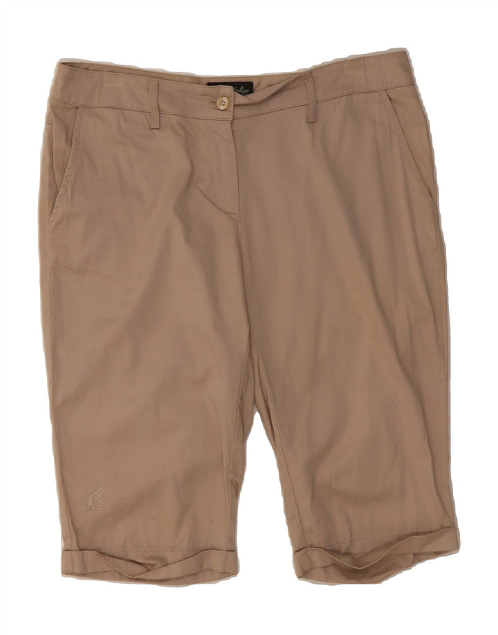 AUSTRALIAN L'ALPINA Womens Bermuda Shorts IT 46 Large W36 Beige Vintage AUSTRALIAN L'ALPINA and Second-Hand AUSTRALIAN L'ALPINA from Messina Hembry 