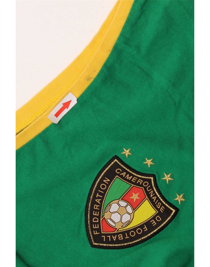Canotta grafica da uomo Puma XL in cotone verde