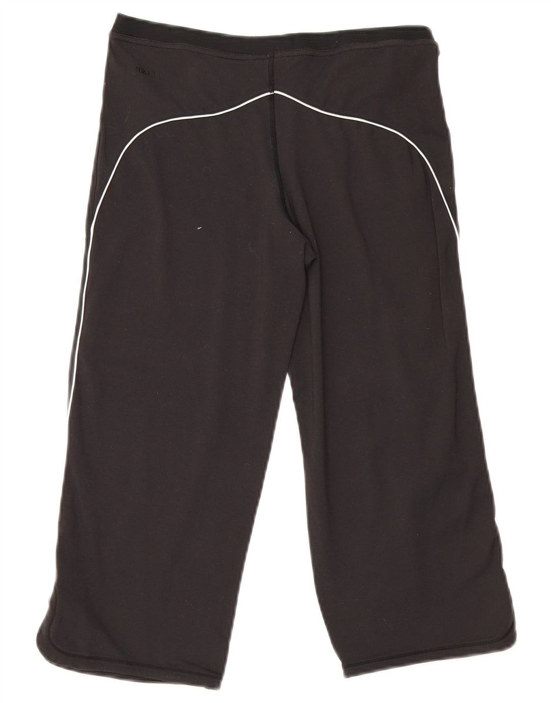Leggings Capri da donna Nike UK 8/10 piccolo nylon nero