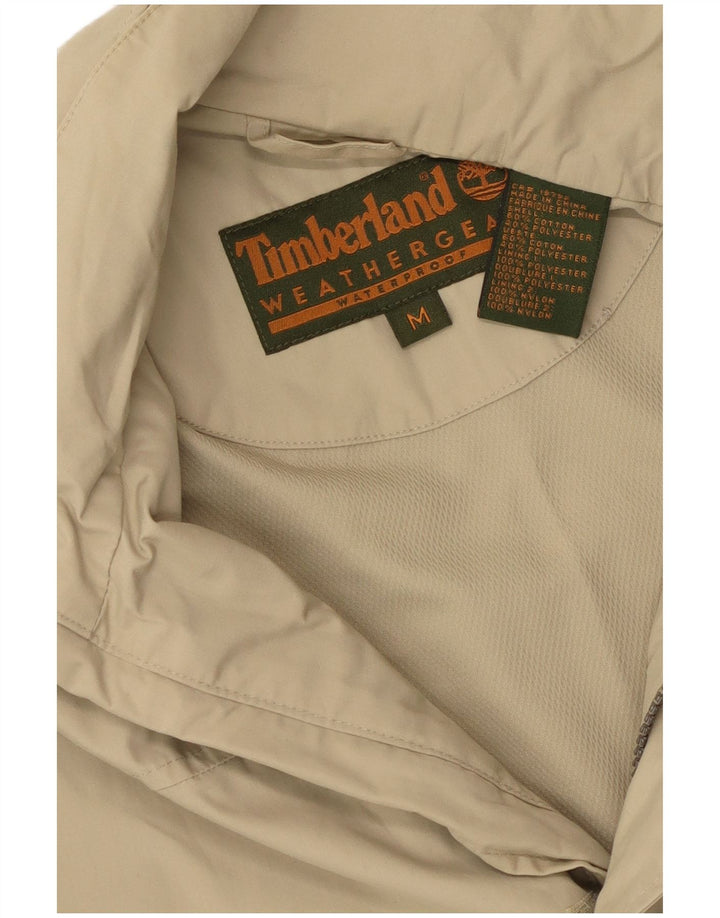 Giacca a vento da uomo Weathergear TIMBERLAND UK 38 Cotone beige medio