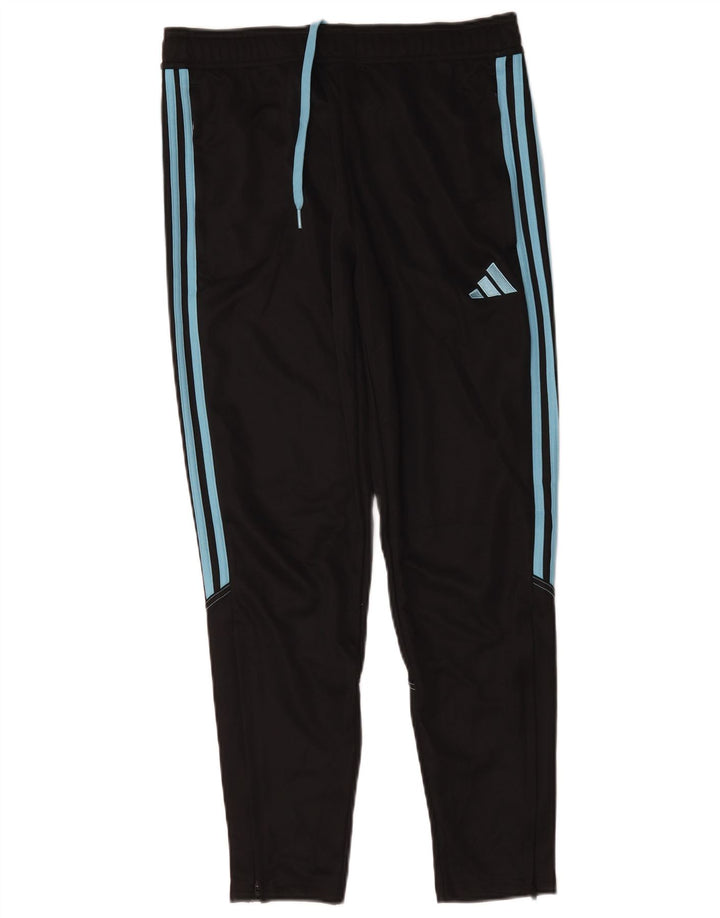 Pantaloni da tuta Adidas Aeroready da uomo in poliestere nero medio