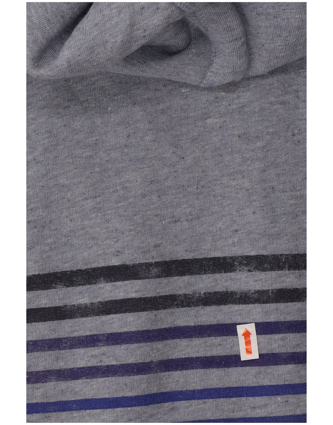 Maglione con cappuccio grafico da uomo SUPERDRY 2XL cotone blu