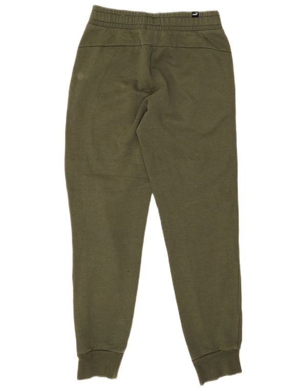 Pantaloni da tuta da donna Puma Joggers UK 6 XS Cotone kaki