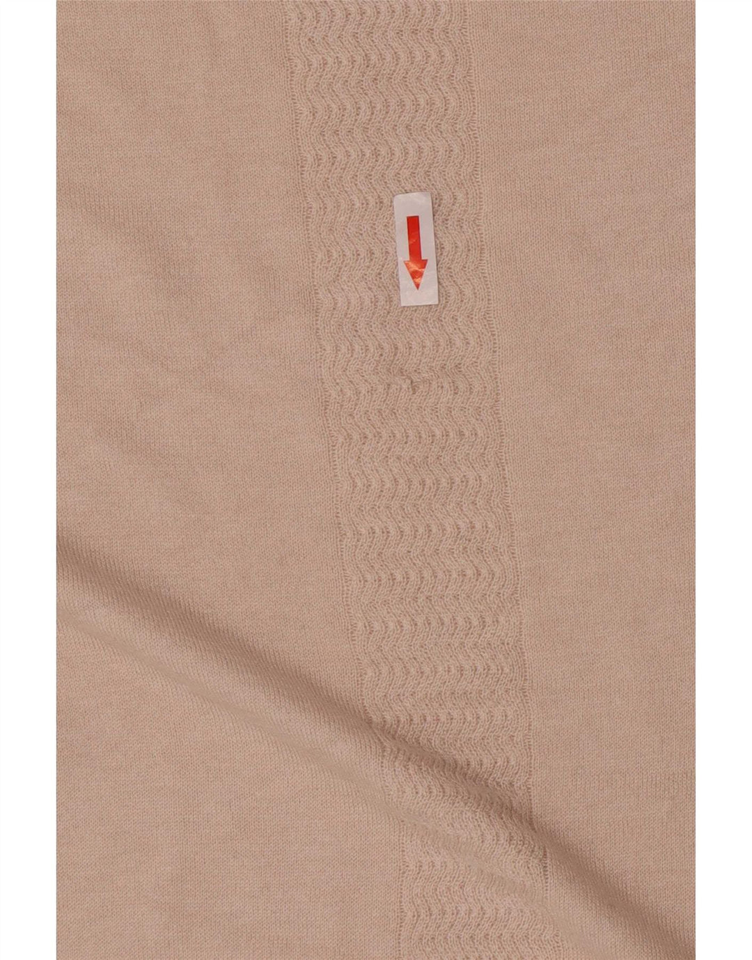 Maglione da donna oversize con scollo a barca Jigsaw UK 10 Small Beige Viscosa
