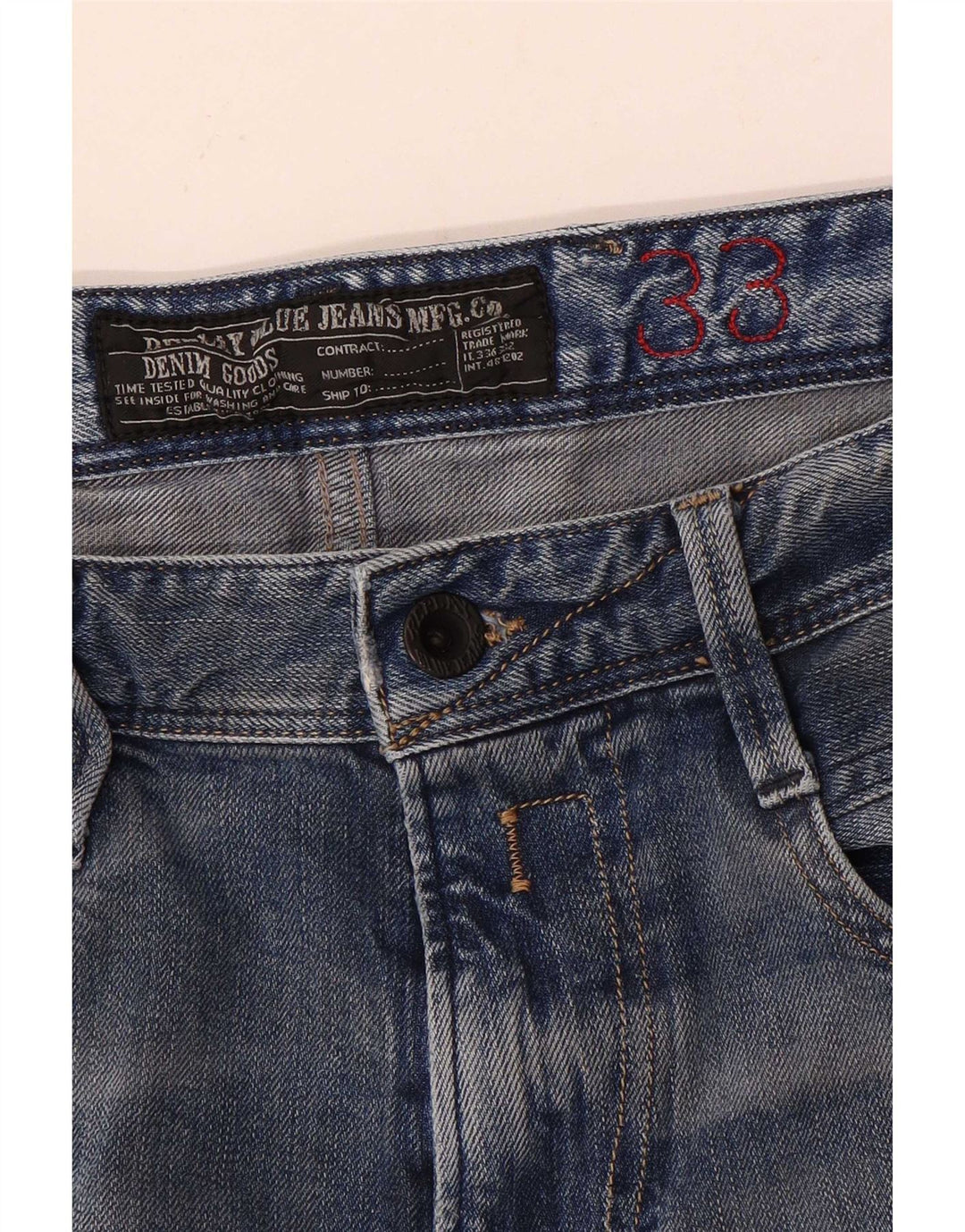 Jeans slim da donna Replay W33 L29 Blu