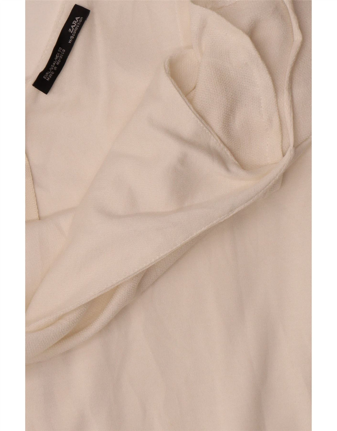 Abito sottoveste da donna Zara UK 14 grande bianco