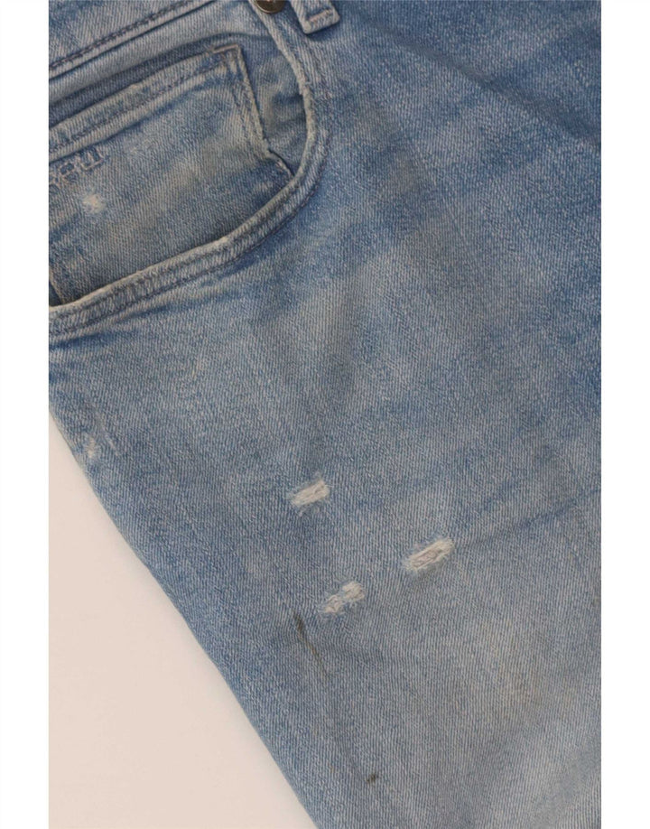Jeans slim invecchiati da uomo G-Star 3301 W34 L34 cotone blu