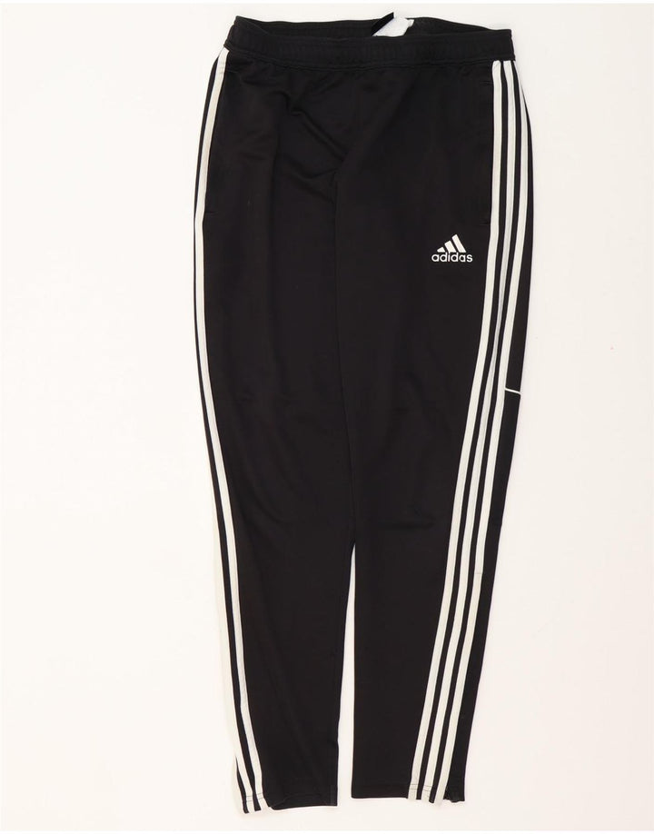 Pantaloni da tuta da uomo ADIDAS medio nero in poliestere