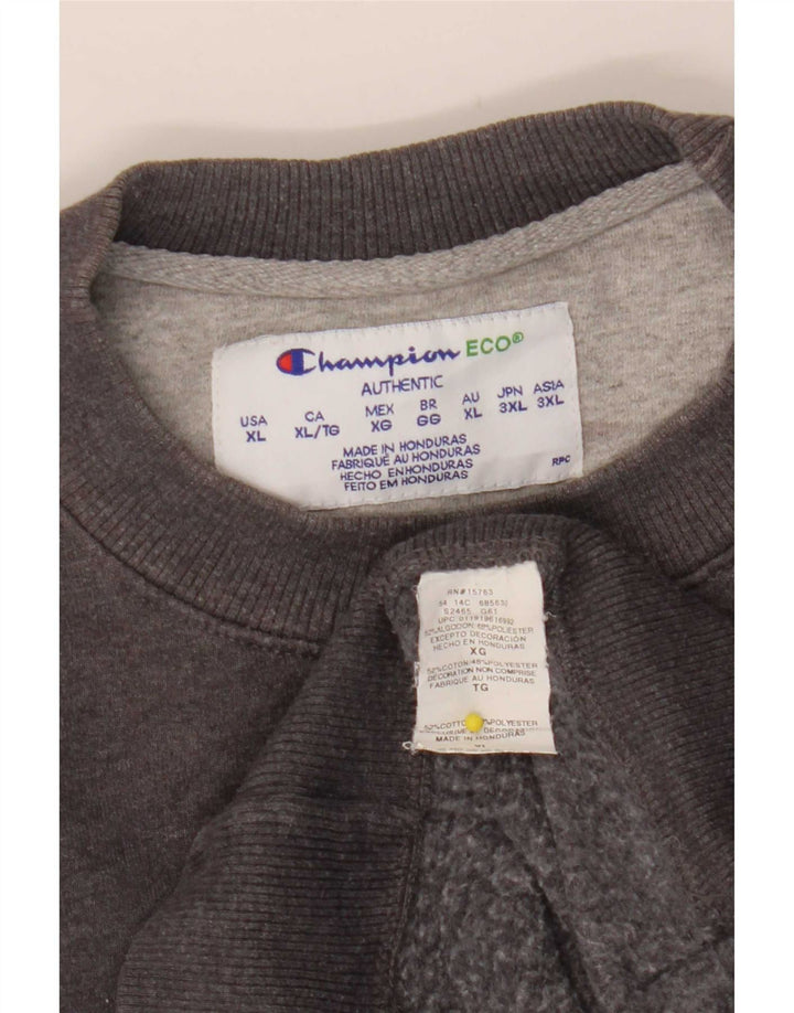 Felpa da uomo Champion Jumper XL in cotone grigio