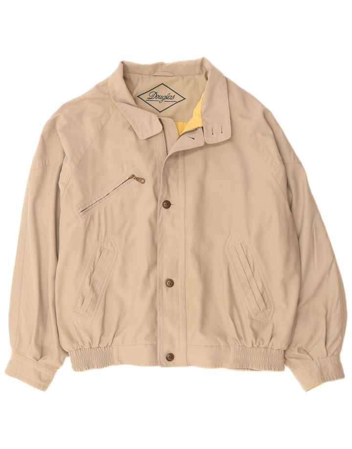 Giubbotto bomber da uomo Douglas UK 44 2XL Poliestere beige