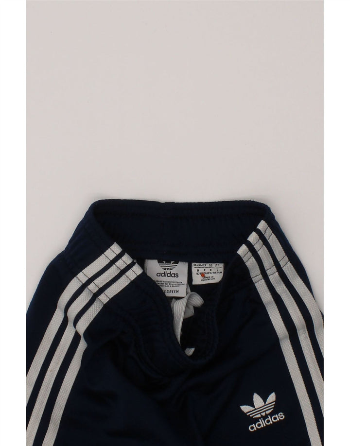 Pantaloni da tuta da jogging ADIDAS per neonato 18-24 mesi blu navy