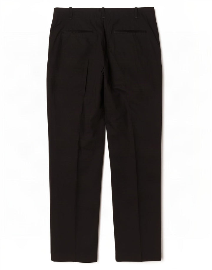 Pantaloni da abito dritti da donna Zara EU 42 Large W32 L34 Poliestere nero