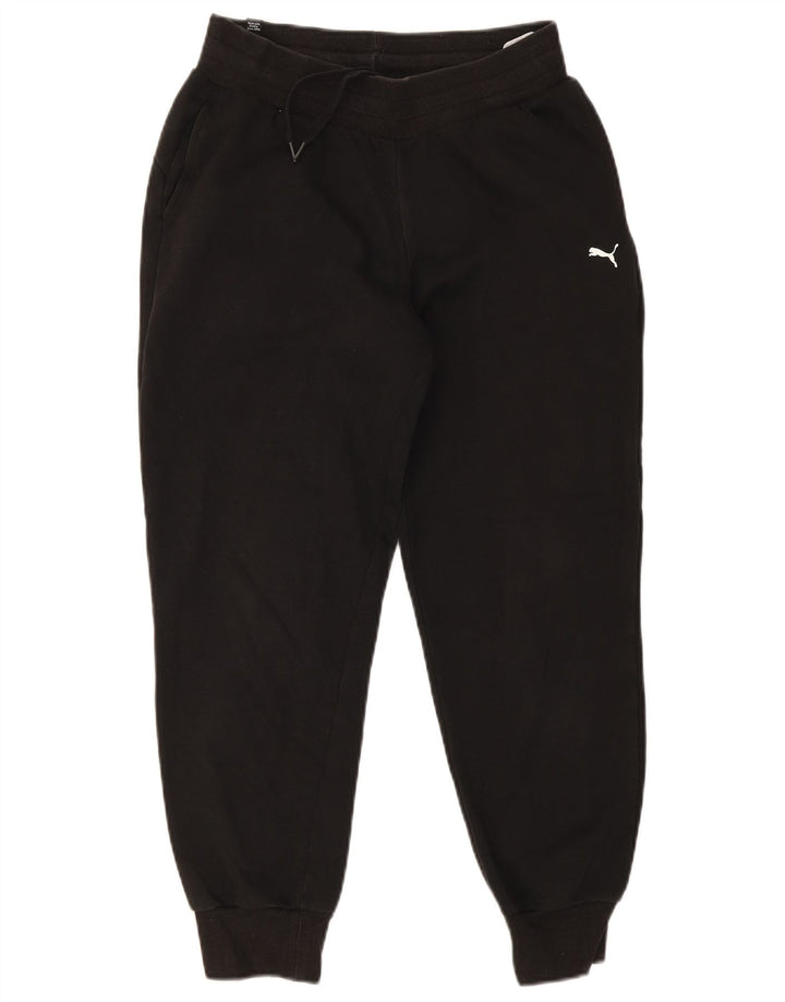 Pantaloni da tuta da uomo Puma Joggers piccoli in cotone nero