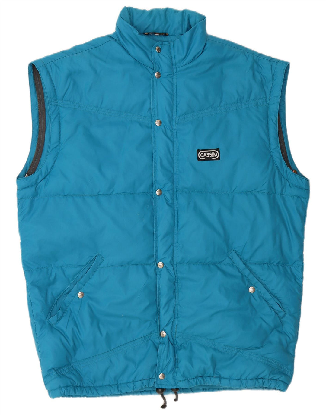 Gilet imbottito da uomo Cassin UK 40 Large Blu in poliammide