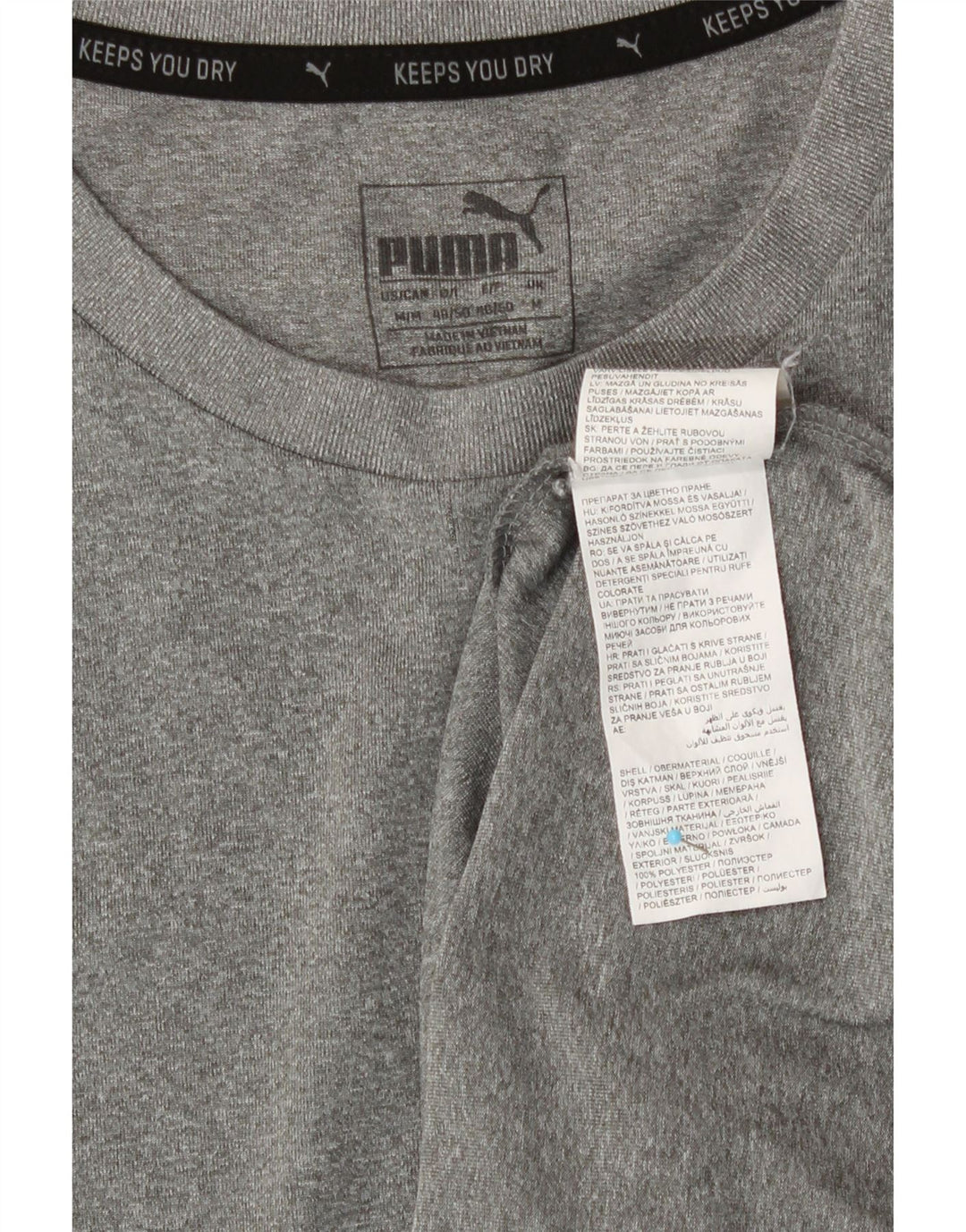 Puma Uomo Grigio Medio Poliestere