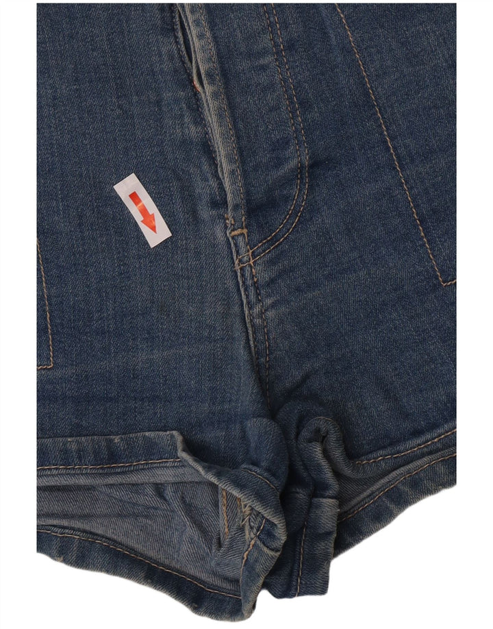 Pantaloncini di jeans da donna Zara EU 38 piccoli W28 cotone blu