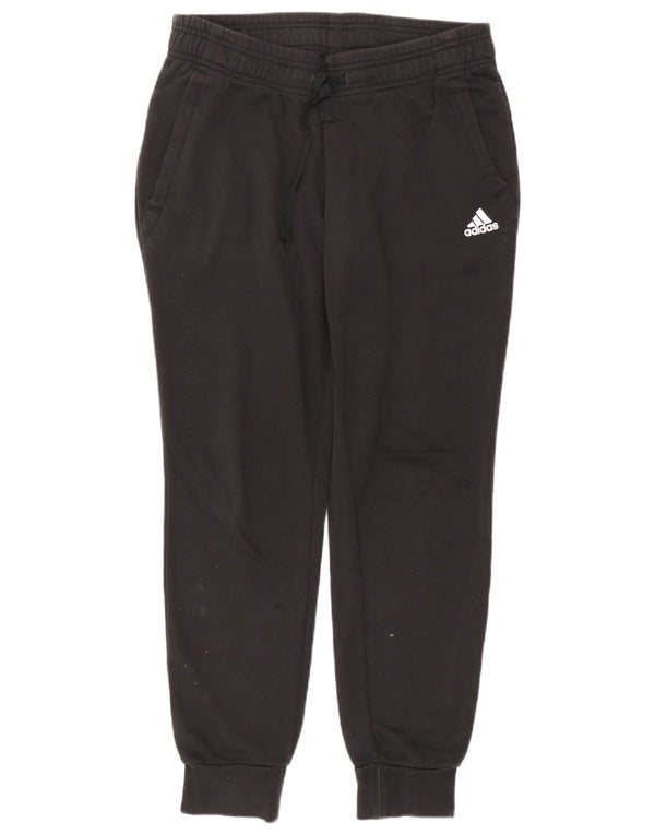 Pantaloni da tuta da donna Adidas Joggers UK 8/10 Small Black Cotton