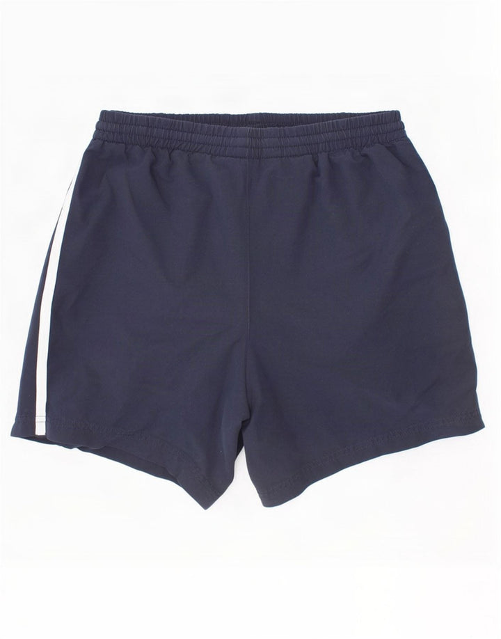 Pantaloncini sportivi Adidas da ragazzo 15-16 anni in poliestere blu navy