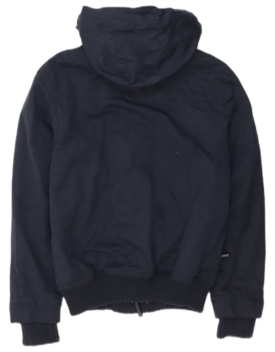 Giacca a vento con cappuccio da uomo Windbomber Superdry UK 36 Small Blu Navy