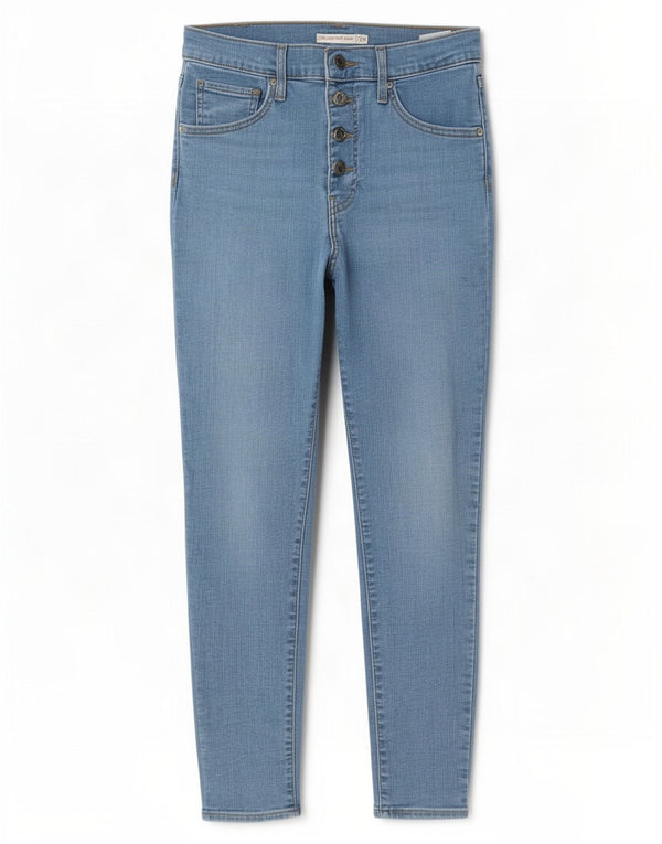 Jeans Levi's Mile High Super Skinny da donna W29 L29 cotone blu
