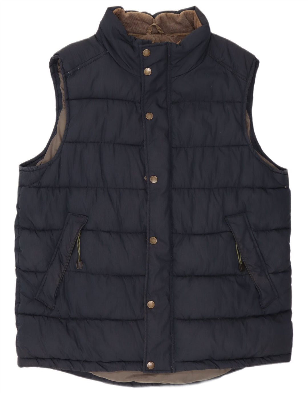 Gilet imbottito da uomo FAT FACE UK 42 XL poliestere blu navy