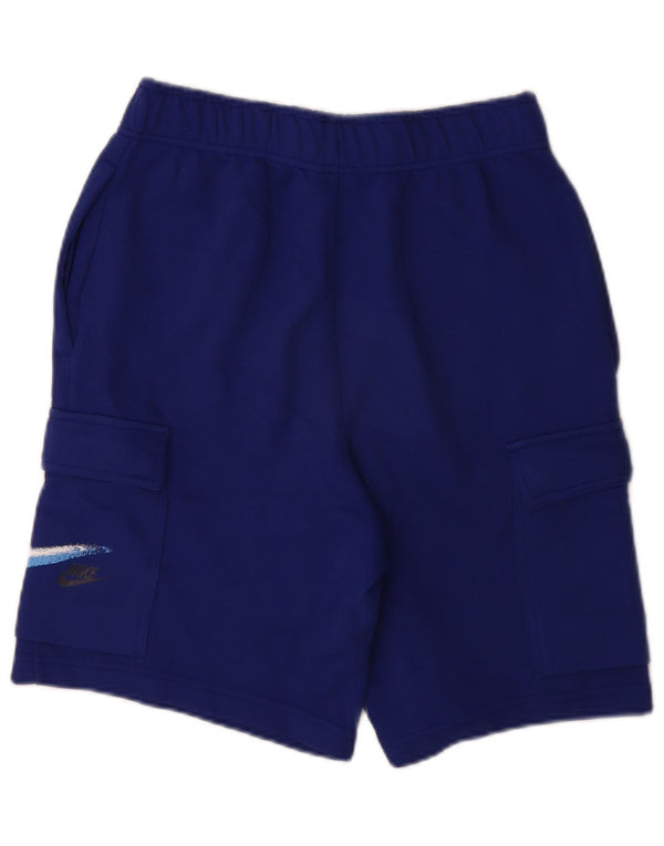 Pantaloncini sportivi Nike da uomo con grafica XS in cotone blu