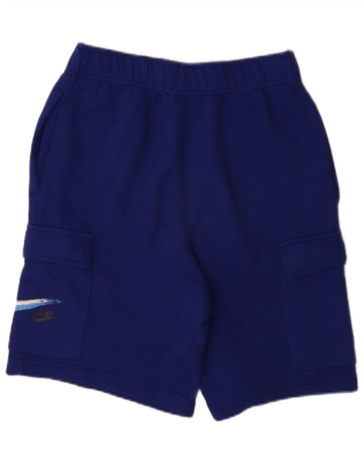 Pantaloncini sportivi Nike da uomo con grafica XS in cotone blu