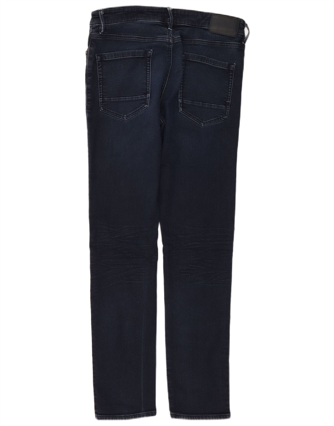 Jeans skinny Charleston da uomo HUGO BOSS W36 L34 cotone blu navy