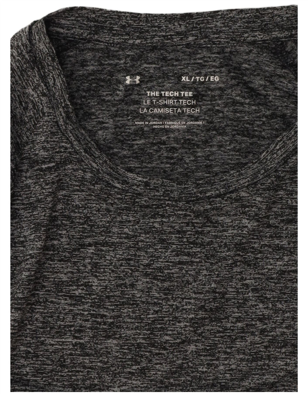 Maglietta da uomo UNDER ARMOUR XL grigia chiazzata