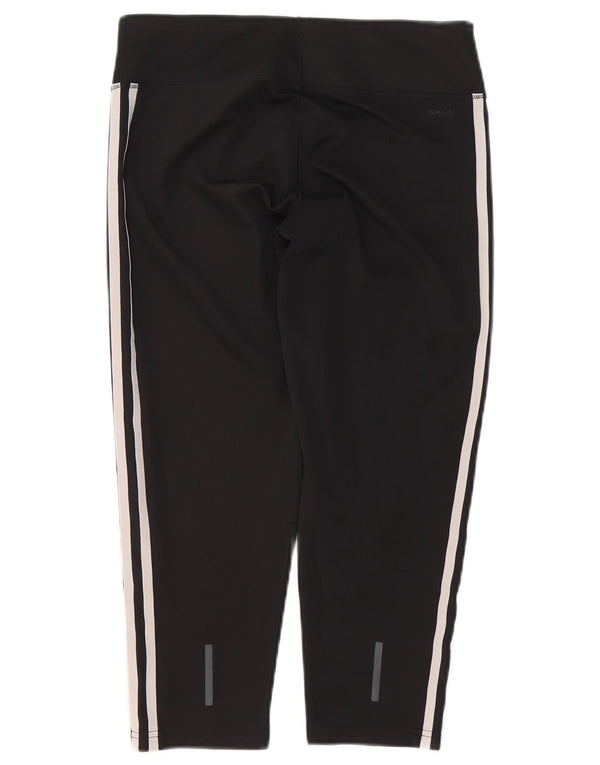 Leggings Adidas Climalite Capri da donna UK 12/14 medio nero