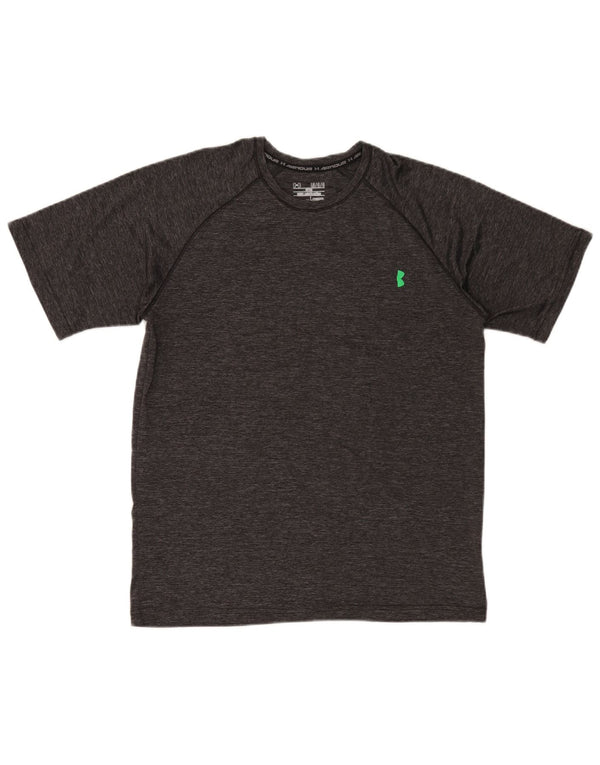 Maglietta Under Armour da uomo Heat Gear Top grande grigio chiazzato