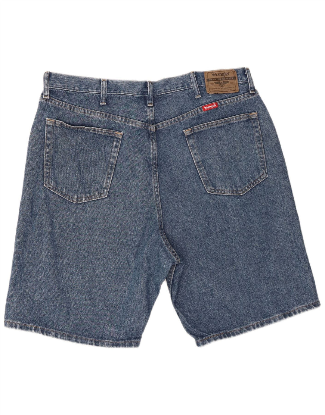Pantaloncini di jeans da uomo Wrangler W38 XL in cotone blu