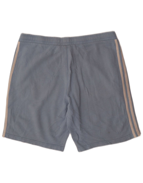 Pantaloncini sportivi ADIDAS da uomo XL in cotone blu