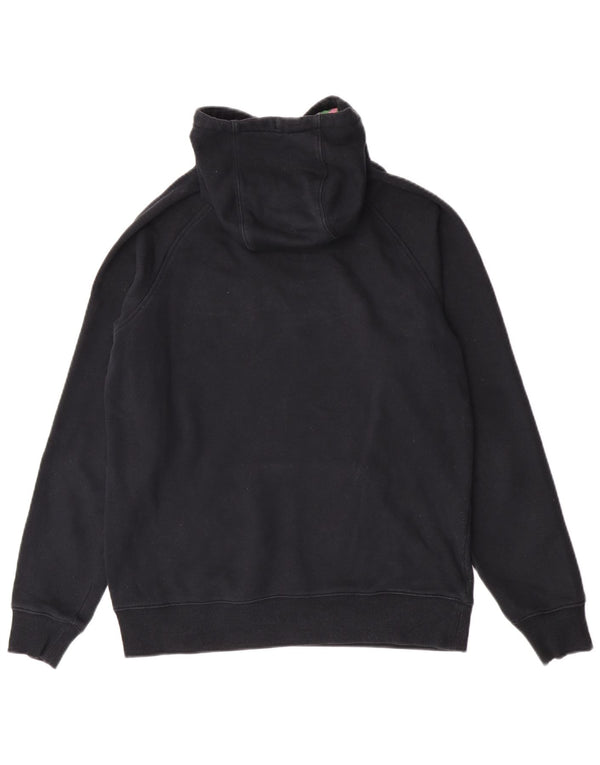 Maglione con cappuccio grafico da donna Canterbury UK 14 grande cotone nero