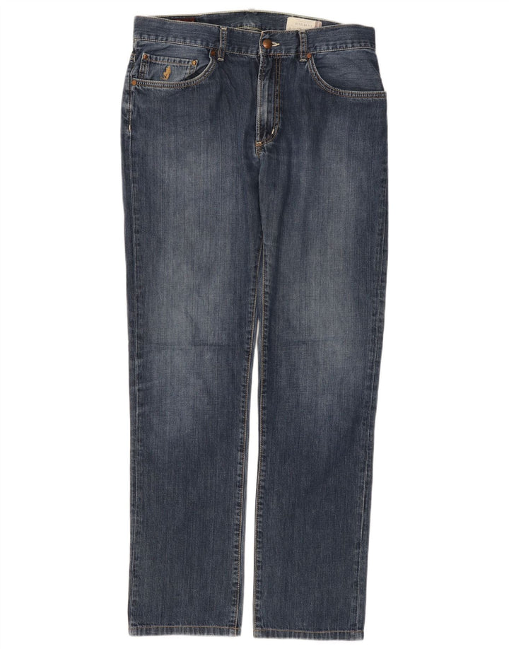 Jeans dritti da uomo Marlboro Classics W33 L34 Blu